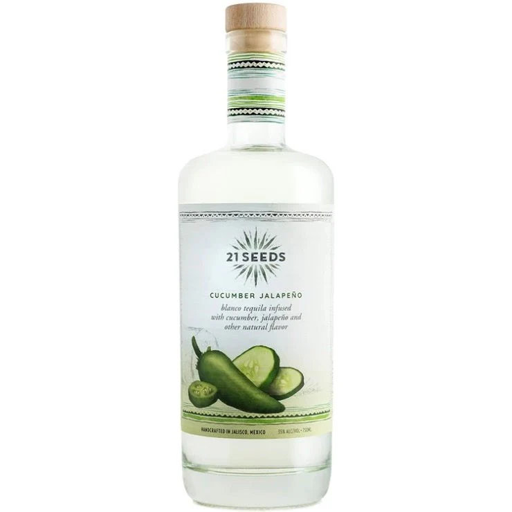 21 Seeds Cucumber Jalapeno Tequila 750ml - Image 2