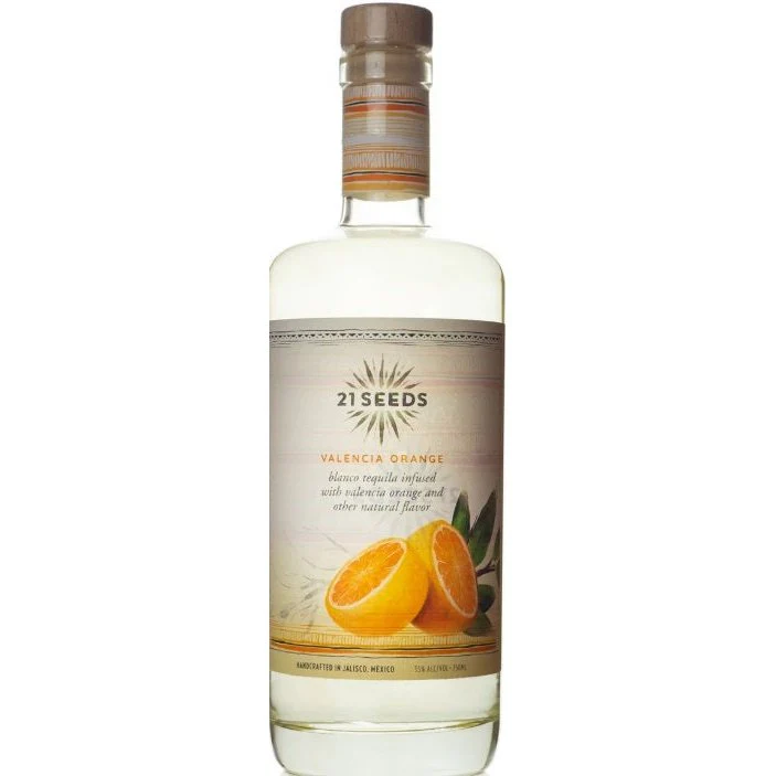 21 Seeds Valencia Orange Tequila 750ml - Image 2