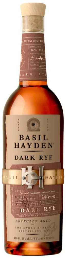 Basil Hayden's Dark Rye Whiskey 750ml - Image 2