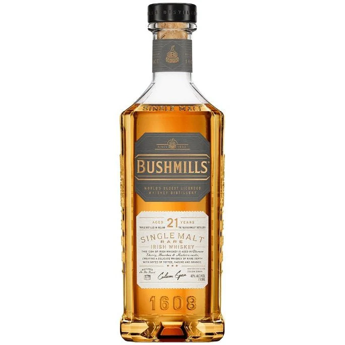 Bushmills 21 Year Single Malt Irish Whiskey 750ml - Image 2