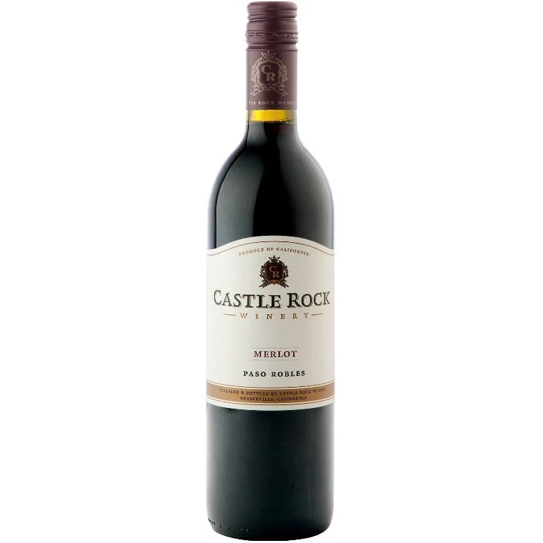 Castle Rock Paso Robles Merlot 2016 750ml - Image 2