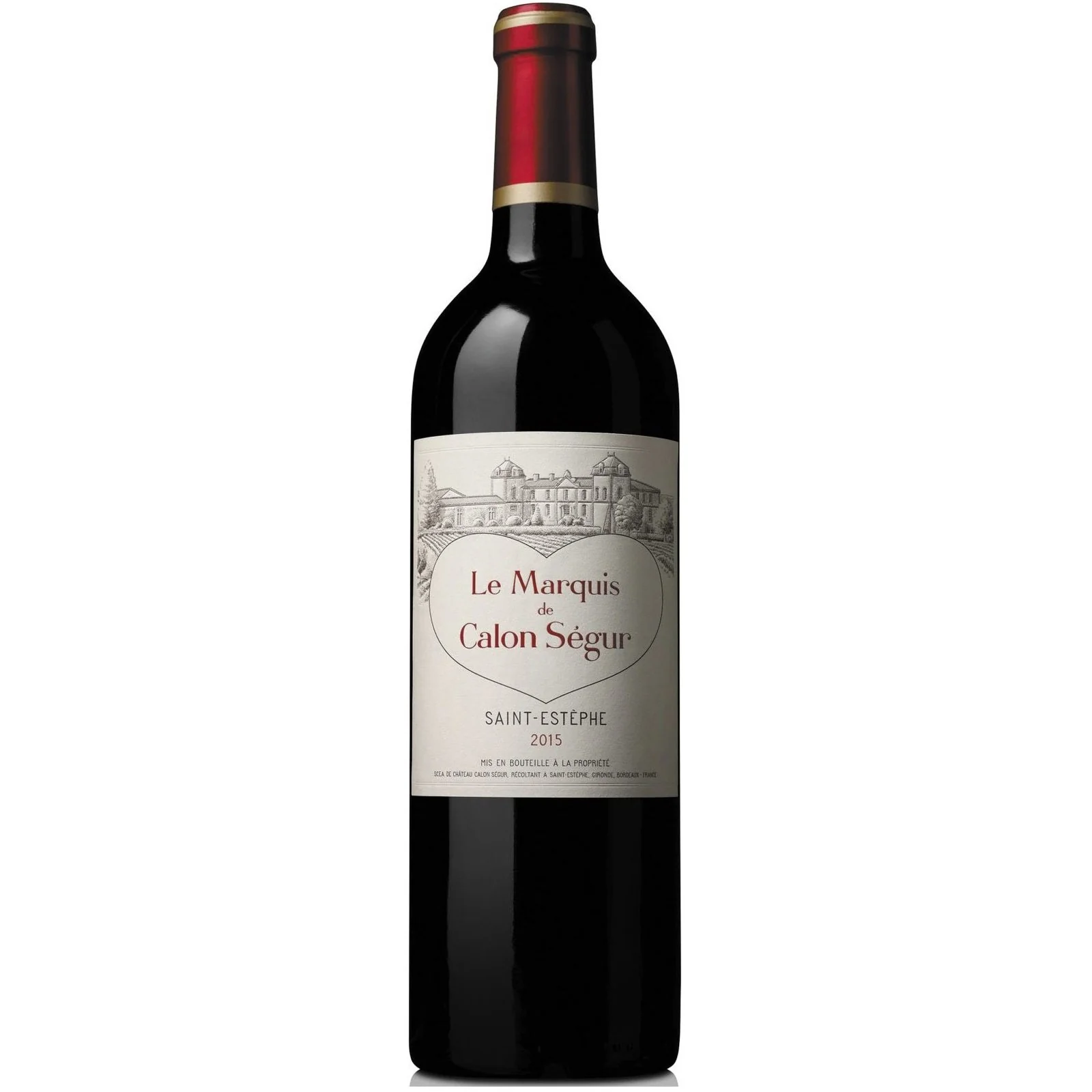 Chateau Calon Segur Saint Estephe 2015 750ml - Image 2