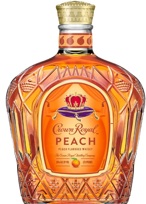 Crown Royal Peach Flavored Whisky 750ml - Image 2