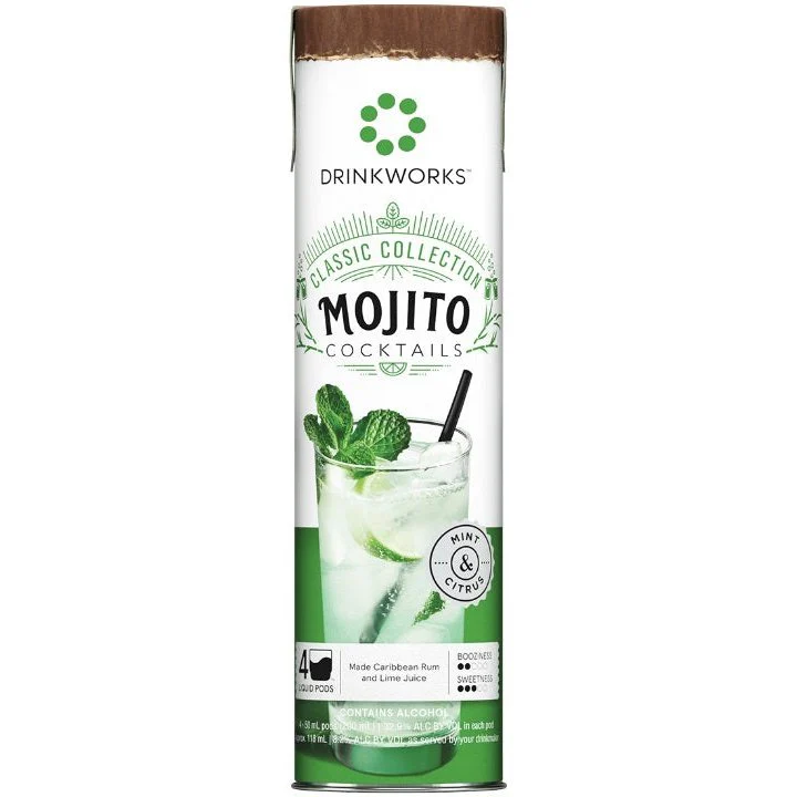 Drinkworks Mojito Classic Collection 4 Pack - 50ml Liquid Pods - Image 2