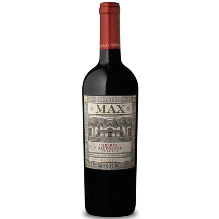 Errazuriz Max Reserva Cabernet Sauvignon 2018 750ml - Image 2