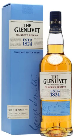 Glenlivet Single Malt Scotch Whiskey Founder's Reserve 750ml - Image 2