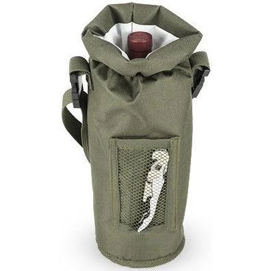 Grab & Go Insulated Bottle Carrier In Olive By True - Image 2