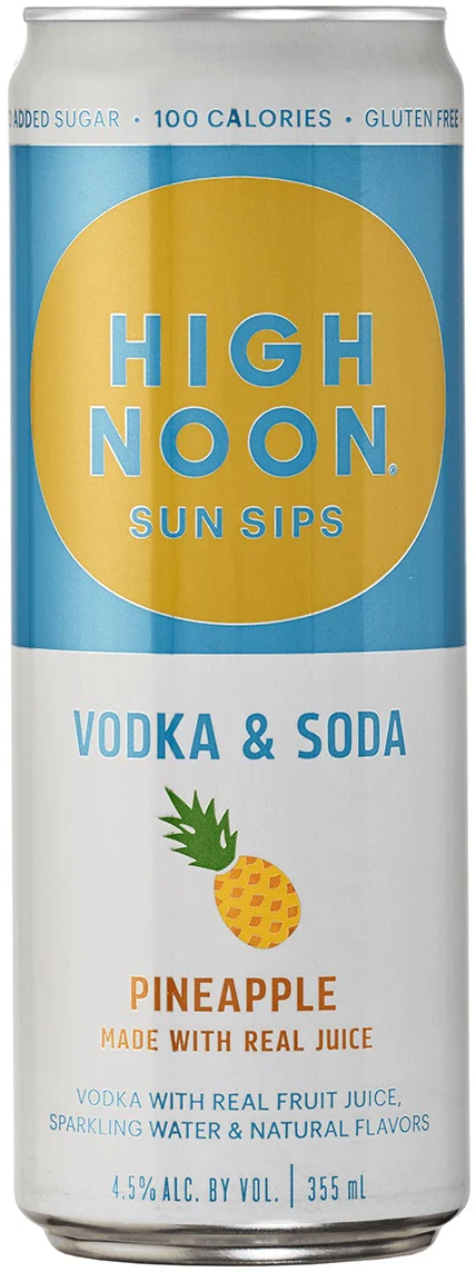 High Noon Sun Sips Variety Hard Seltzer 8Pk 355ml - Image 2