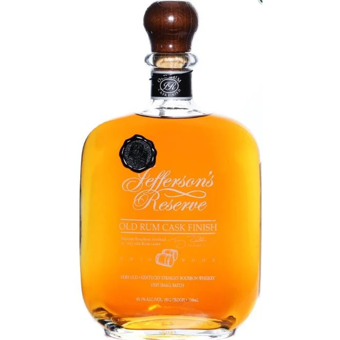 Jefferson's Reserve Old Rum Cask Finish Straight Bourbon Whiskey Very Small Batch 750ml - Image 2