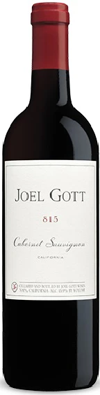 Joel Gott 815 Cabernet Sauvignon 2019 750ml - Image 2