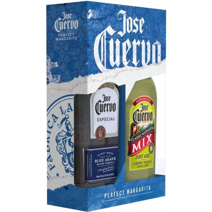 Jose Cuervo Gift Set - Tequila Silver 750ml & Margarita Mix 1L - Image 2