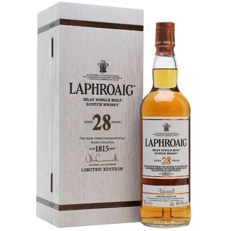 Laphroaig Single Malt Scotch Whisky 28 Year 750ml - Image 2