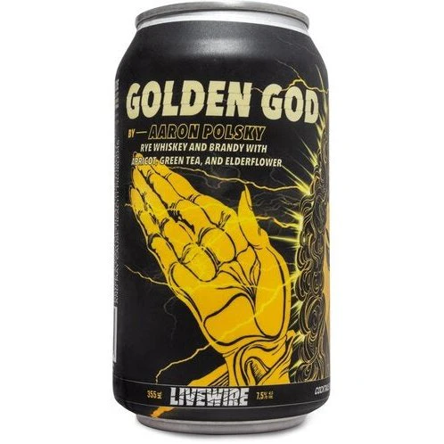Live Wire Golden God By Aaron Polsky 4pk 355ml - Image 2
