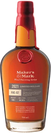 Maker's Mark Straight Bourbon Wood Finishing Series 2022 Limited Release BRT-01 109.4P 750ml - Image 2