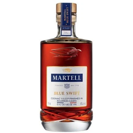 Martell Blue Swift V.S.O.P. Finished In Bourbon Cask 750ml - Image 2