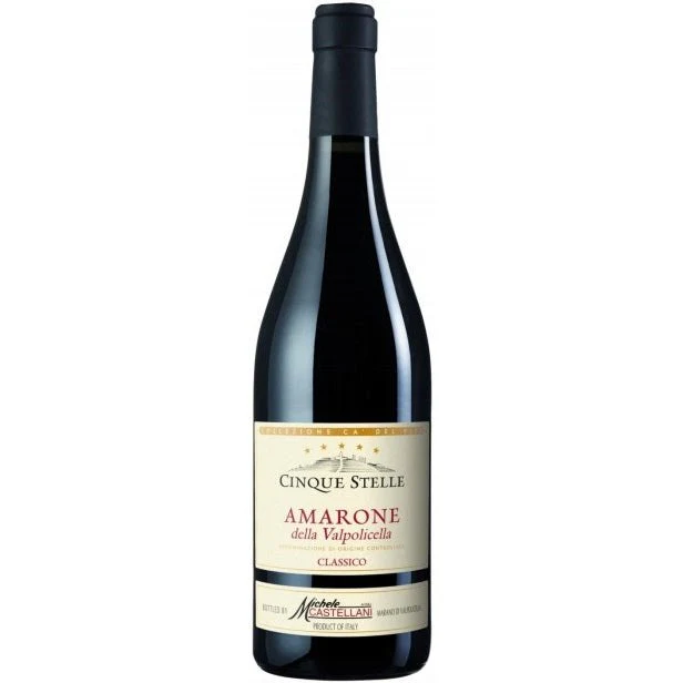 Michele & Figli Castellani Cinque Stelle Amarone della Valpolicella 2013 750ml - Image 2