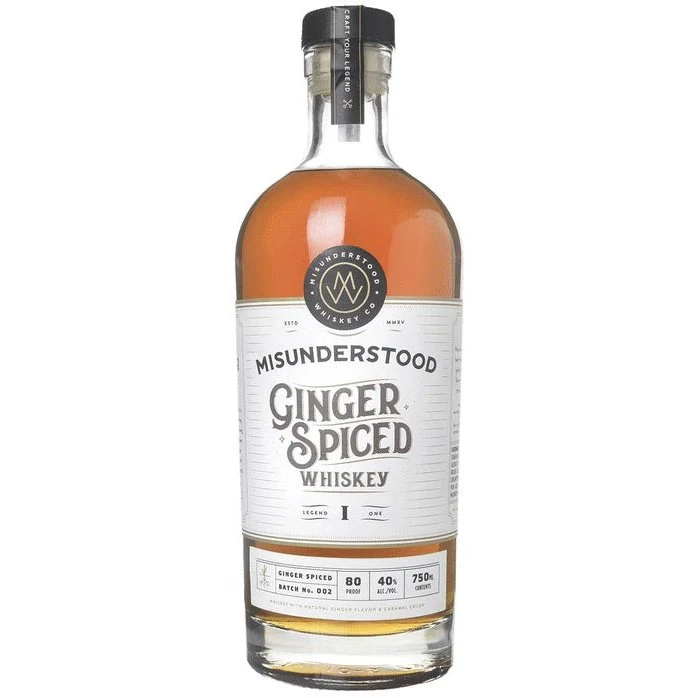 Misunderstood Ginger Spiced Whiskey 750ml - Image 2