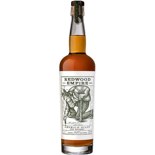 Redwood Empire Emerald Giant Rye Whiskey 750ml - Image 2