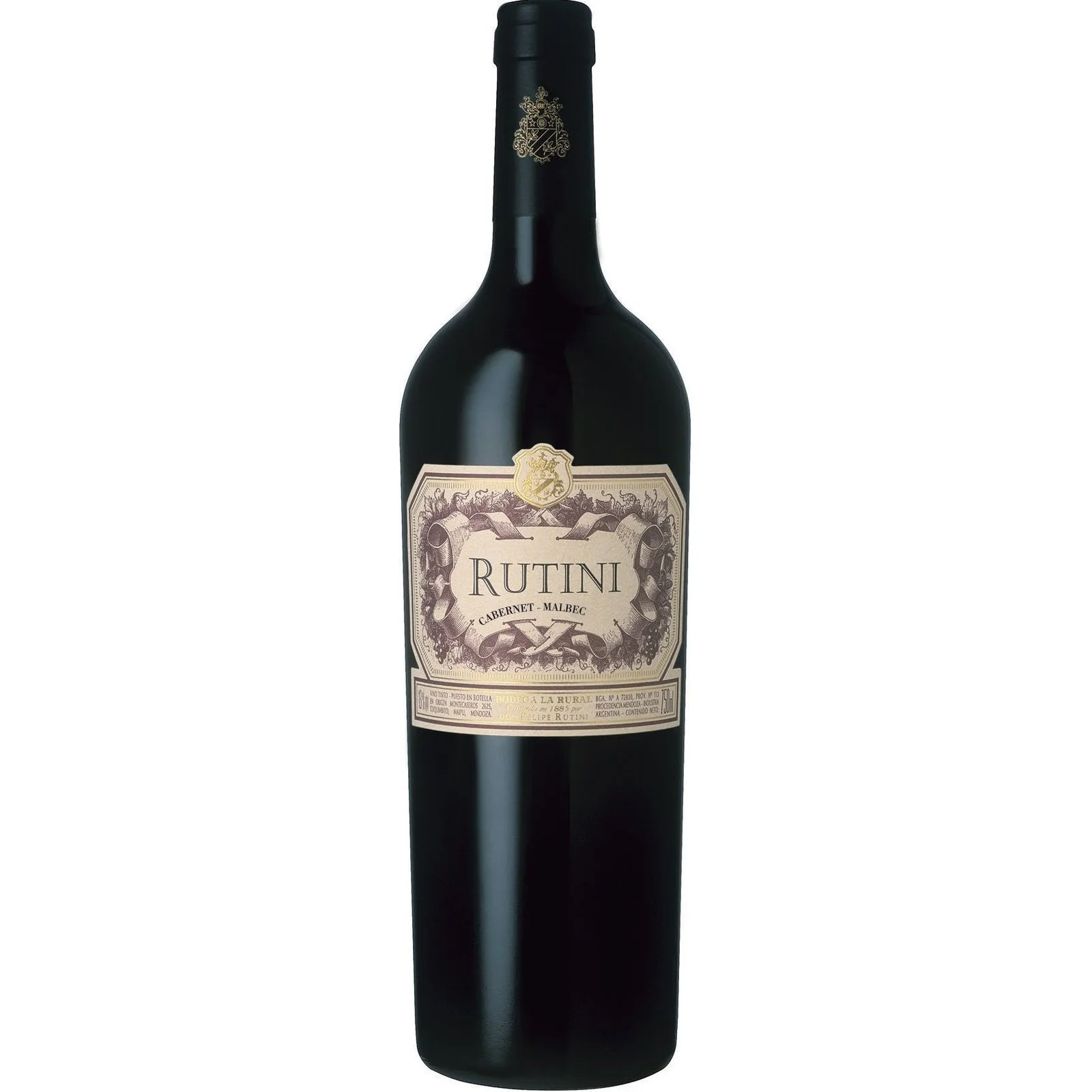 Rutini Cabernet Malbec 2016 750ml - Image 2