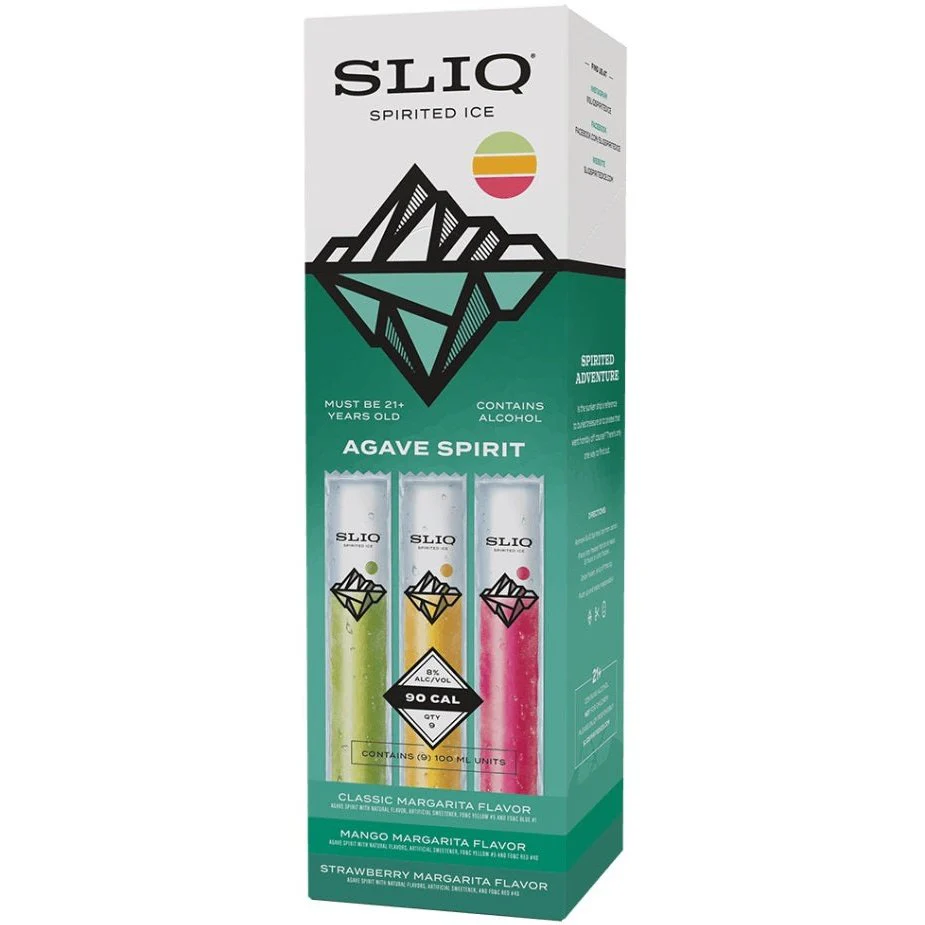 SLIQ Spirited Ice Agave Assorted 100ml - Image 2
