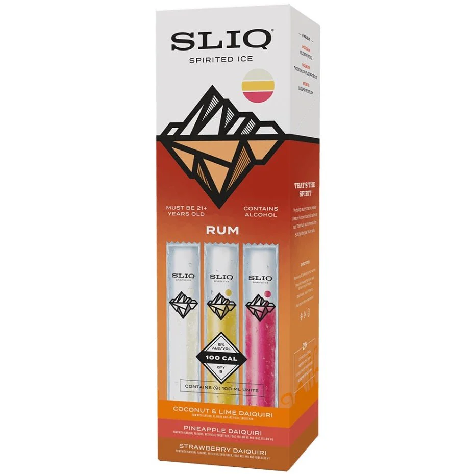 SLIQ Spirited Ice Rum Assorted 100ml - Image 2