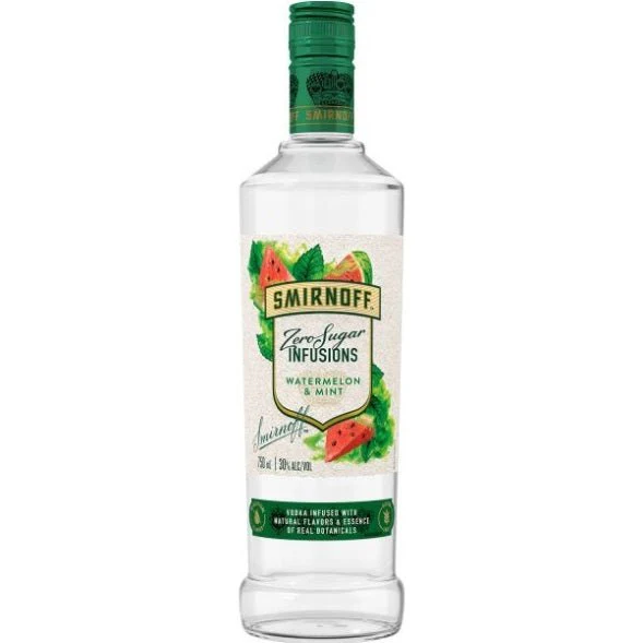 Smirnoff Zero Sugar Infusions Watermelon & Mint 750ml - Image 2