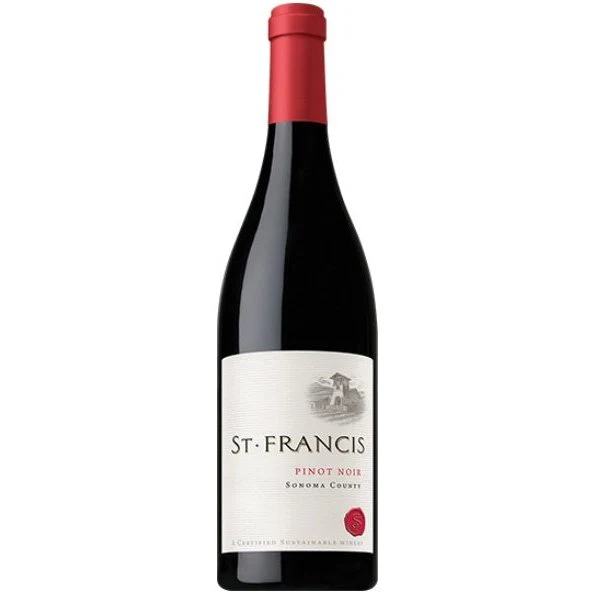 St. Francis Pinot Noir Sonoma County 2018 750ml - Image 2