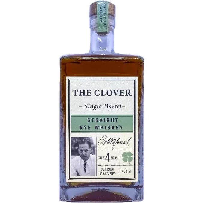 The Clover Single Barrel Straight Rye Whiskey 4 Year Old 750ml - Image 2