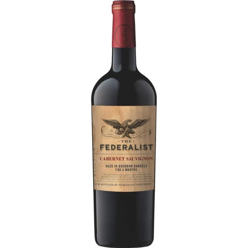 The Federalist Cabernet Sauvignon Lodi Aged In Bourbon Barrels 2017 750ml - Image 2
