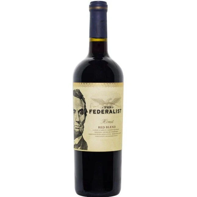 The Federalist Honest Red Blend 2018 750ml - Image 2