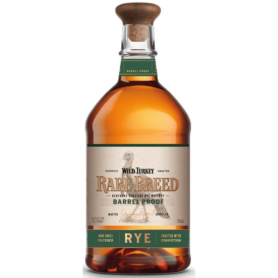 Wild Turkey Rare Breed Barrel Proof Rye Whiskey 112.2 Proof 750ml - Image 2